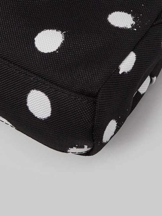 Balenciaga Black/White Spots Nylon Oversized Mini Backpack Crossbody Bag main image 9